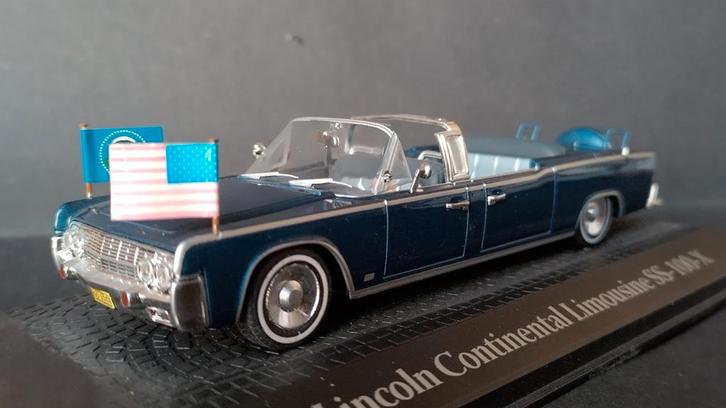Lincoln Continental limousine SS 100 X 1;43 Atlas Pol, Hobby en Vrije tijd, Modelauto's | 1:43, Zo goed als nieuw, Auto, Overige merken