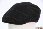 flatcap Platte pet Hawkins blauw vissengraat 58, 59, 60 new, Kleding | Heren, Hoeden en Petten, Nieuw, Ophalen of Verzenden, Pet