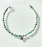 Peru Turquoise armband & Zilver 925, Sieraden, Tassen en Uiterlijk, Met edelsteen, Blauw, Nieuw, Ophalen of Verzenden