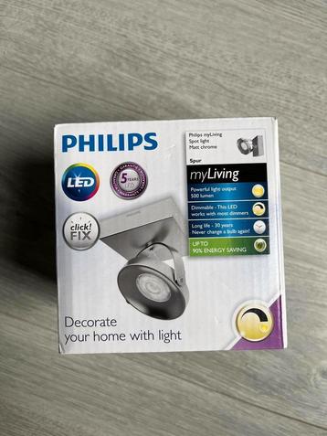 Philips MyLiving Spur chroom led nieuw in verpakking beschikbaar voor biedingen