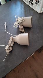 Ikea Heltar tafel bed lampen E14 pit, Ophalen of Verzenden, Zo goed als nieuw, E14 (klein)