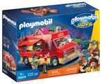 PLAYMOBIL the movie 70075 Del's Food Truck  110 delig, Ophalen of Verzenden, Nieuw, Complete set