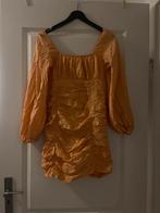 Oranje mini zomer jurk, Maat 38/40 (M), Verzenden, Oranje, Zo goed als nieuw