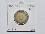 2-euromunt Spanje (E) 2007 Koers LV-K8.2, Ophalen of Verzenden, Spanje, 2 euro, Losse munt