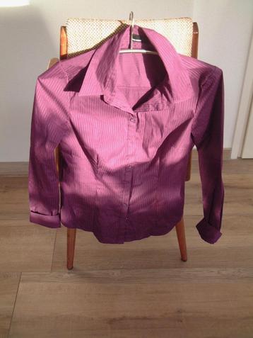 z.g.a.n. paarse bloes blouse Vero Moda maat L beschikbaar voor biedingen