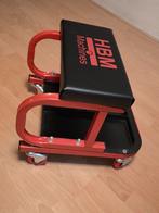 HBM Krukje op Wieltjes - Werkplaatskruk, Ophalen, Gebruikt