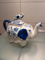 Porseleinen olifant theepotje midcentury., Antiek en Kunst, Ophalen of Verzenden