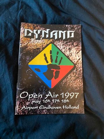 Dynamo Open Air 1997 Eindhoven Programmaboekje  beschikbaar voor biedingen