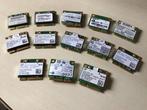 6 stuks half-sized mini pcie wifi netwerk cards., Ophalen of Verzenden, Gebruikt, Intern, Intel