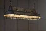 Metalen hanglamp, Ophalen, Zo goed als nieuw, Metaal, 50 tot 75 cm