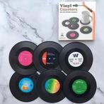 Vinyl record coaster vintage, Huis en Inrichting, Keuken | Bestek, Ophalen of Verzenden, Zo goed als nieuw