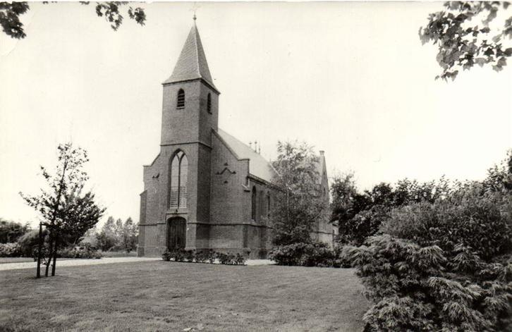 Varik, N.H. Kerk - ongelopen, Verzamelen, Ansichtkaarten | Nederland, Ongelopen, Noord-Brabant, Voor 1920, Ophalen of Verzenden