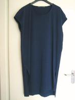 Donkerblauwe rechte basisjurk CORA KEMPERMAN, L snazzeys, Kleding | Dames, Maat 42/44 (L), Onder de knie, Verzenden, Blauw