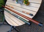 Vaste hengel old school 3x, Watersport en Boten, Ophalen of Verzenden, Gebruikt, Vaste hengel