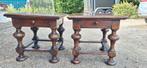 Bijzettafeltjes salontafel Eikenhout Engelse stijl, Ophalen, Rechthoekig, 50 tot 100 cm, Minder dan 50 cm