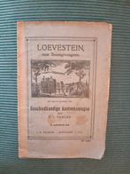 Loevestein onze staatsgevangenis  1921, Ophalen of Verzenden, Gelezen, Geschiedenis