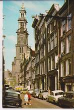 Amsterdam, Jordaan, Westertoren met auto's Austin Cambridge, Verzenden, 1940 tot 1960, Ongelopen, Noord-Holland