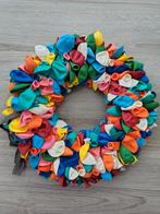 Kleurrijke ballonnen krans, Ophalen of Verzenden, Zo goed als nieuw