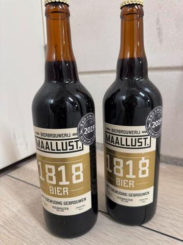 Maallust 1818 - Brouwjaar 2019 - fles 75 cl beschikbaar voor biedingen