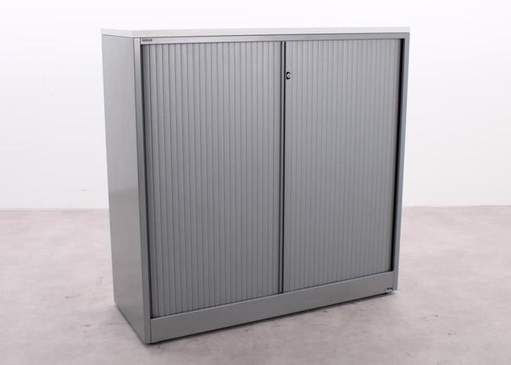 Ahrend | Roldeurkast | Aluminium | Nieuw topblad naar keuze, Huis en Inrichting, Kasten | Roldeurkasten en Archiefkasten, Zo goed als nieuw