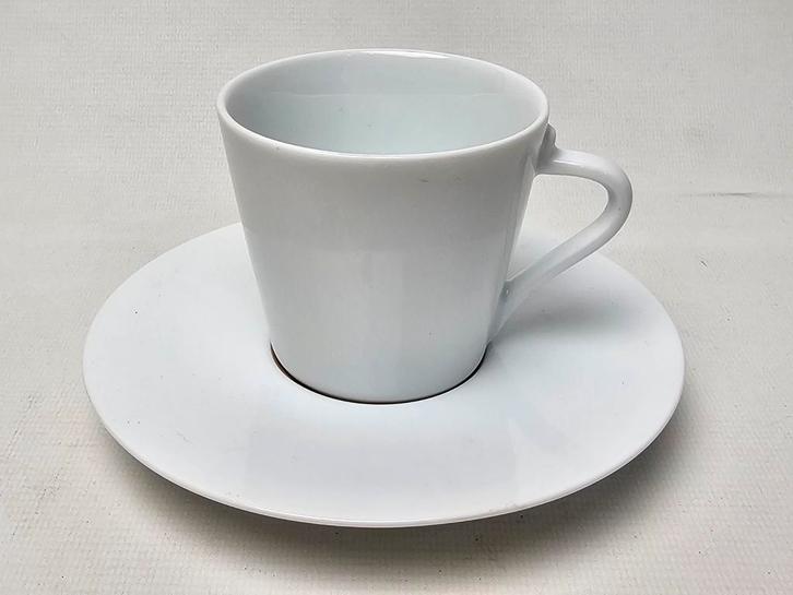 # Nespresso Andrée Putman Kop en Schotel, Huis en Inrichting, Keuken | Servies, Kop(pen) en/of Schotel(s), Overige stijlen, Porselein