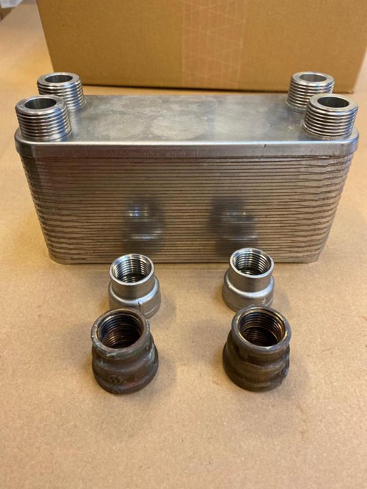 Platenkoeler bier brouwen met cam lock en meer, Hobby en Vrije tijd, Overige Hobby en Vrije tijd, Nieuw, Ophalen