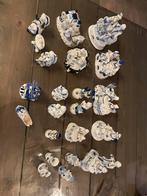 Delfts Blauw Beelden Collectie,22 stuks, Antiek en Kunst, Ophalen of Verzenden