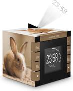 Bigben konijn wekkerradio met projector, Witgoed en Apparatuur, Wekkers, Ophalen of Verzenden, Zo goed als nieuw