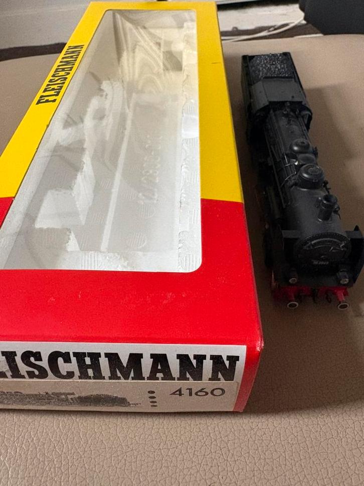 Fleischmann 4160 H0 nummer 382609 stoomlocomotief met tender, Hobby en Vrije tijd, Modeltreinen | H0, Zo goed als nieuw, Locomotief