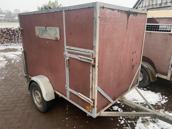 Veekar schapen en geiten, Dieren en Toebehoren, Transportboxen, Gebruikt, Ophalen