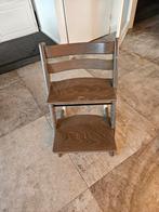 Stokke kinderstoel trip trap beukenhout, Kinderen en Baby's, Ophalen, Gebruikt, Meegroeistoel, Aanschuifbaar