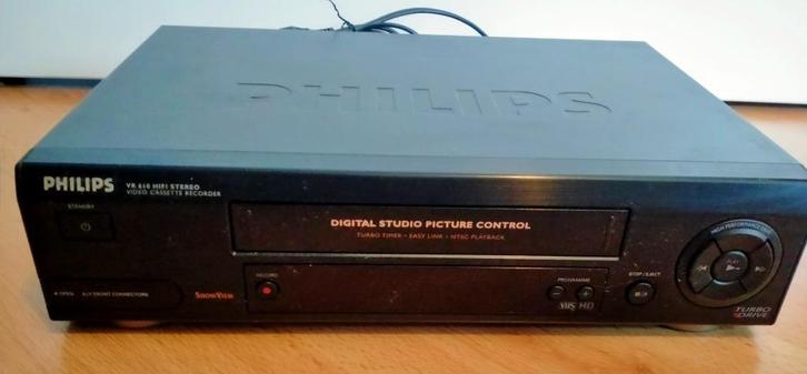 Philips VR610/02 Videorecorder + Films & Banden, Audio, Tv en Foto, Videospelers, Zo goed als nieuw, VHS-speler of -recorder, Ophalen of Verzenden