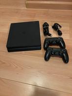 PlayStation 4 Slim met 2 controllers, Met 2 controllers, Ophalen of Verzenden, Slim, 500 GB