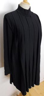Mooie zwarte 100% wollen plissee jurk van Cos! M, Maat 38/40 (M), Verzenden, Zwart, Zo goed als nieuw