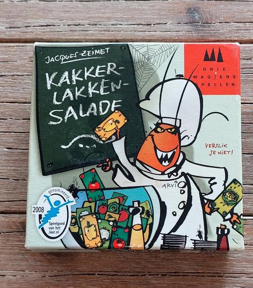 Kakkerlakkensalade, Hobby en Vrije tijd, Gezelschapsspellen | Kaartspellen, Zo goed als nieuw, Ophalen of Verzenden