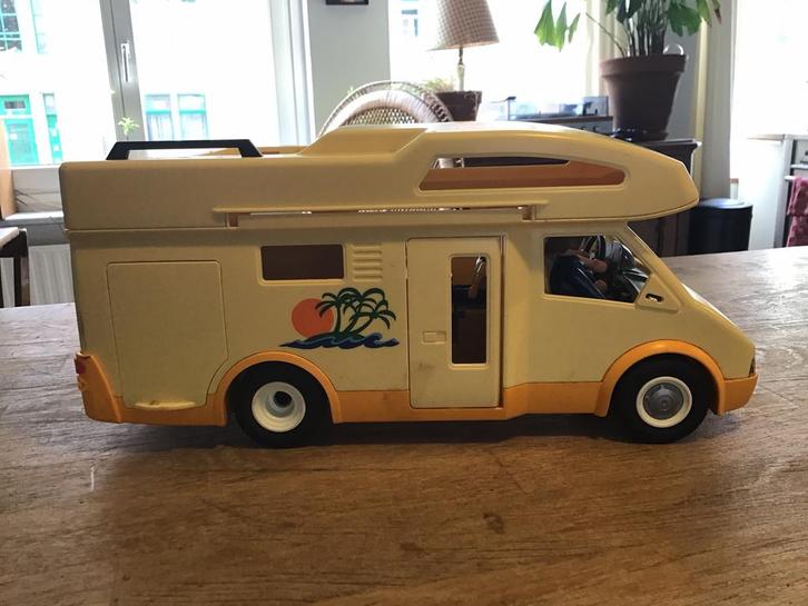 Playmobil campervan, Kinderen en Baby's, Speelgoed | Playmobil, Gebruikt, Complete set, Ophalen of Verzenden