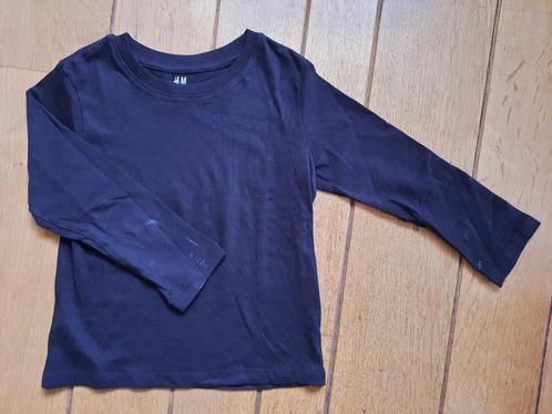 H&M t- shirt lange mouw zwart maat 98 / 104 - nieuw -, Kinderen en Baby's, Kinderkleding | Maat 110, Nieuw, Jongen, Shirt of Longsleeve
