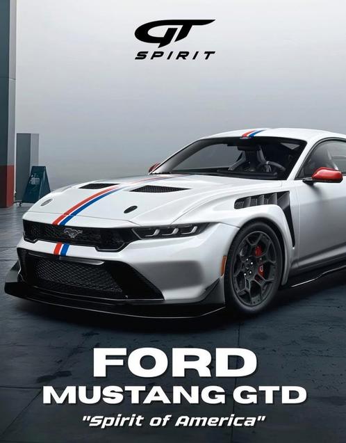 GT Spirit 1:18 Ford Mustang GTD Spirit of America 2025, Hobby en Vrije tijd, Modelauto's | 1:18, Nieuw, Auto, Overige merken, Ophalen of Verzenden