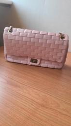 Leuke tas met vlechtwerk, Ophalen of Verzenden, Zo goed als nieuw