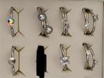 IXXXI vulringen maat 20 zilverkleurig, zwart € 5 ps, Sieraden, Tassen en Uiterlijk, Ringen, 20 of groter, Nieuw, Dame, IJzer of Staal