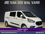 Ford Transit Custom 2.0 TDCI 131pk L2H1 Dubbele Cabine Euro6, Auto's, Bestelauto's, Voorwielaandrijving, 4 cilinders, 2800 kg