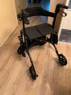 Lichtgewicht rollator/rolstoel, Diversen, Ophalen, Inklapbaar, Zo goed als nieuw, Duwrolstoel