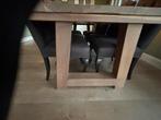 Eikenhouten tafel, Huis en Inrichting, Tafels | Eettafels, 100 tot 150 cm, Eikenhout, 200 cm of meer, Ophalen of Verzenden