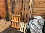 Gratis afhalen | 12 pallets voor vreugdevuur, Doe-het-zelf en Verbouw, Hout en Planken, Ophalen, Minder dan 25 mm, Zo goed als nieuw