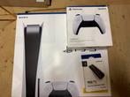 Sony Playstation 5 disk edition + 1TBssd, extra controller, Ophalen, Zo goed als nieuw