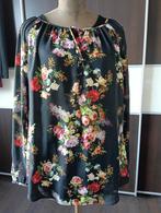 Prachtige blouse van Expresso, maat 46. Bloemen., Kleding | Dames, Expresso, Zwart, Maat 46/48 (XL) of groter, Ophalen of Verzenden