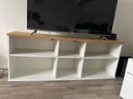 SKRUVBY tv-meubel wit 156x38x60 cm, Ophalen, Overige materialen, 150 tot 200 cm, Zo goed als nieuw