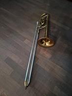 King 4B Trombone - Goede conditie!, Ophalen, Zo goed als nieuw, Tenor, Met koffer