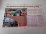 Boerderij trekker test valtra,  Renault,  massey ferguson, Ophalen of Verzenden, Gelezen