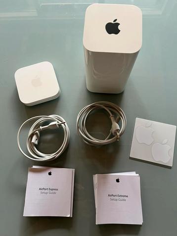 Apple Airport Extreme en Airport Express beschikbaar voor biedingen